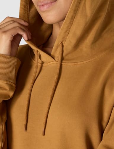 Carhartt Women's Relaxed Fit Midweight Garment Dye French Terry Hooded Sweatshirt, Carhartt Brown, Small - image 5