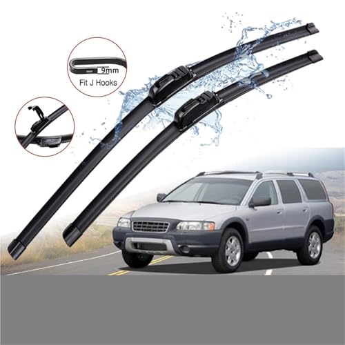 Balai d'essuie-glace 24+21 pour conduire sous la pluie en Volvo XC70 - 5