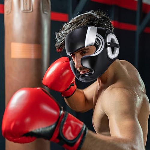 Housse de tête de boxe pour entraînement physique intensif - 2