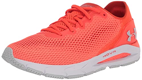 Under Armour Women's HOVR Sonic 4 Running Shoe, Phoenix Fire (601)/White, 5