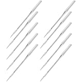 Healifty Multifunktionsnadeln für Nähmaschine 10 Stück aus Metall Robustes Nähzubehör für Elektrische Haushaltsnähmaschinen für Heimwerker und Stoffvielfalt