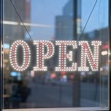 Polyvalente : Cette enseigne « Ouvert » est idéale pour une installation murale ou en vitrine. Bars, cafés, salles de jeux, restaurants, pubs, discothèques.