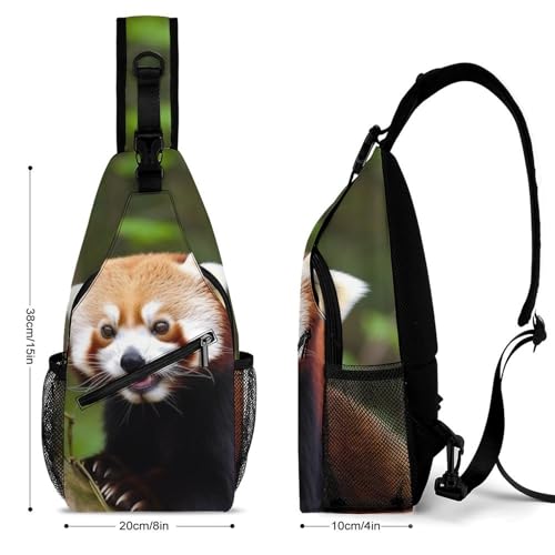 Mochila Pequeña Tipo Sling Blanca para Senderismo y Uso Diario miniatura 2