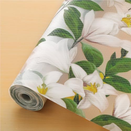 Image of Cooyes Shelf Liner - Premium Non-Adhesive Cabinet & Drawer Liner for Kitchen - Waterproof Shelf Paper with Modern Pattern - Durable EVA Cabinet Mat - Easy to Cut (12 inch W x 120 inch L)