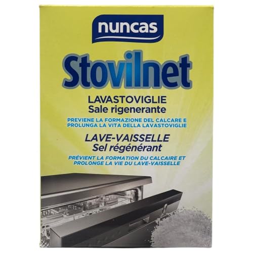 Sale Rigenerante Lavastoviglie, Previene la Formazione del Calcare e Prolunga la Vita della Lavastoviglie, 1500gr (1 Unità)