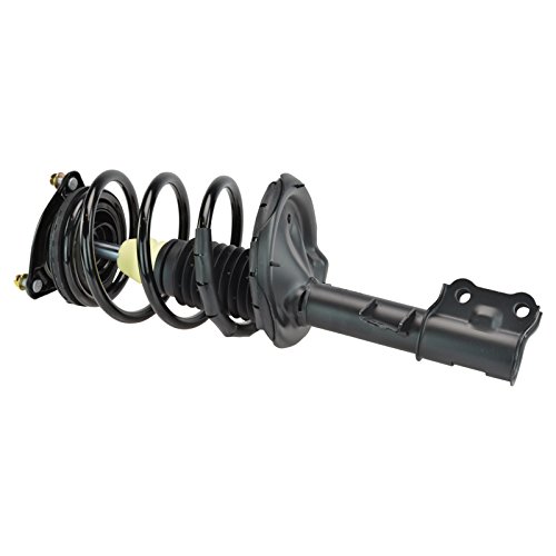 Image of TRQ Front and Rear Suspension Kit Complete Strut & Coil Spring Assembly Shock Absorber Sway Bar Stabilizer Link Compatible with 2007-2010 Hyundai Elantra