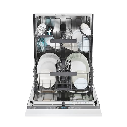 CANDY Lave vaisselle tout integrable 60 cm CS5C4F0A1, 15 couverts, 8 prog, Porte à glissières
