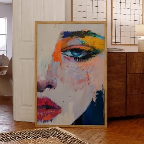 Art abstrait sur toile avec cadre pour sublimer les murs de votre galerie de salon