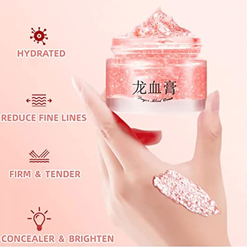 Retinol Placenta Dragon Blood Cream, Moisturizer For Face, Dragon Blood Face Cream Ginseng Essence Cream Moisturizing Firm Serum, Anti Wrinkle Cream For Women (1Pcs) #TOP1