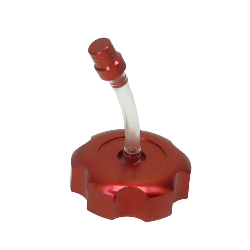 Tappo Serbatoio Carburante Moto Tappo Serbatoio Benzina Moto Per 49cc 50cc 70cc 90cc 110cc 125cc Carburante Protezione Copertura Olio(Red)