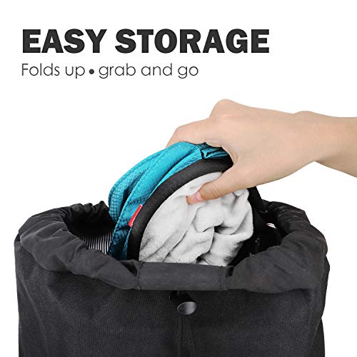 image for Rhino Valley Climbing Chalk Bag, No Leak Drawstring Closure Bag with A