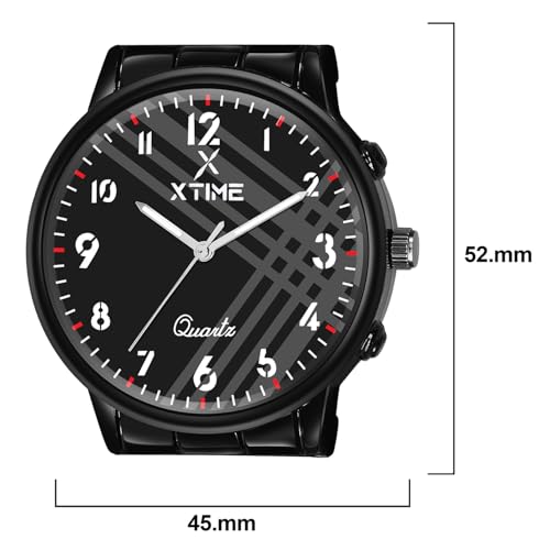 Image of XTIME Analogue Wrist Watch Round Dial & Softest Resin Strap for Men's & Boys