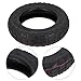 10 Inch Electric Scooter Tire 10x2.50 Tubeless Black Rubber Off Road Skateboard Wheel Replacement Heavy Duty for Durable for Long Lasting Use