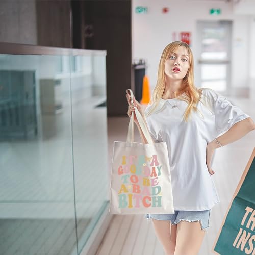Bolsa Tote con Frase Divertida para Comprar miniatura 2