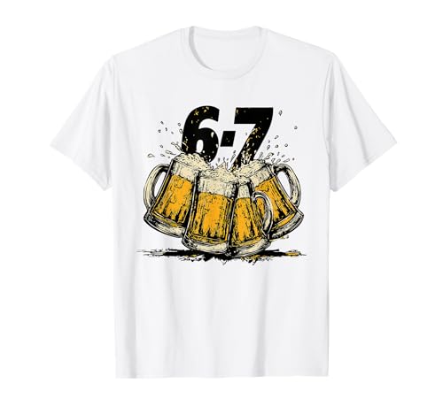 67 BEER Design ? Classic Beer Mug Graphic with Ironic Meme T�V���c