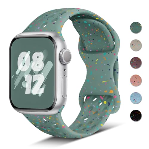 RanBluu �R���p�`�u�� Apple Watch SE 3 40mm/Series 11 42mm �o���h �A�b�v���E�H�b�` �Ή� �o���h 42mm/41mm/40mm/38mm �ւ��x���g iWatch Series 10/9/8/7/6/5/4/3