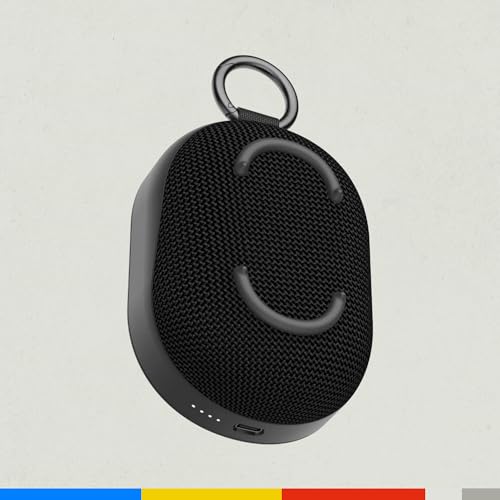 Miniatura 4 de Skullcandy Kilo Altavoz Portátil Inalámbrico con Bluetooth, Impermeabilidad IPX7, 24 Horas de Batería, True Wireless Stereo y Correa Integrada para Viajes y Uso en Exteriores - Negro