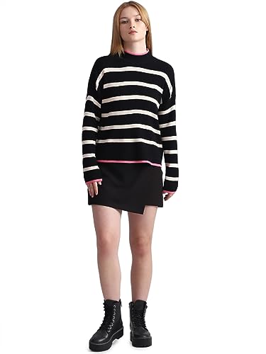 Image of ONLY Striped Round Neck Pullover