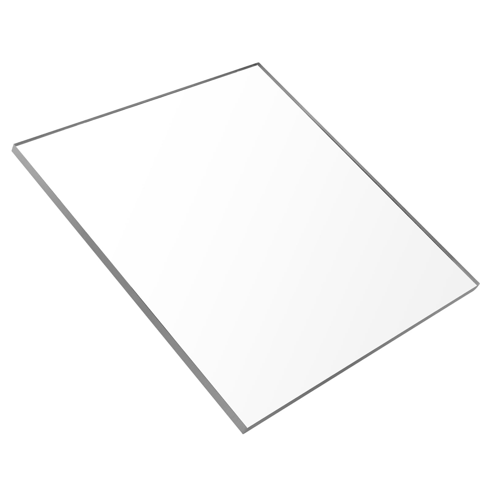 Foglio di Perspex trasparente, 300 x 300 mm, spessore 10 mm, acrilico resistente per cornici, pittura, progetti espositivi