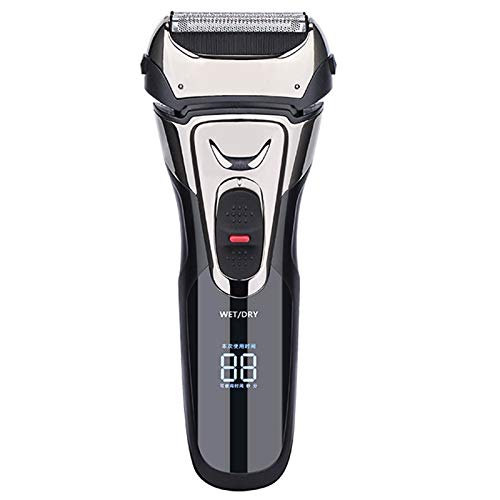 SHIKANG Afeitadoras eléctricas y eléctricas para hombres, seco y húmedo impermeable para hombre SHIKANG Afeitadoras eléctricas y eléctricas para hombres, seco y húmedo impermeable para hombre