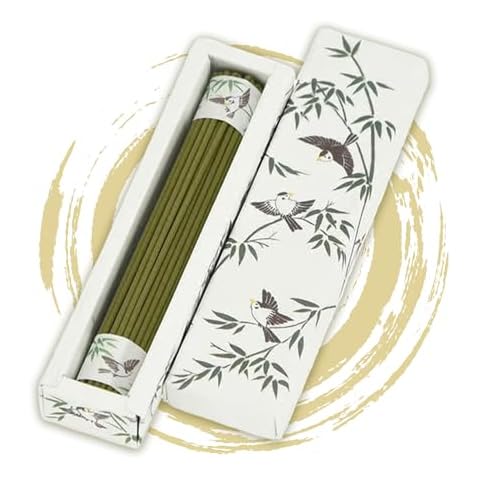 Hasegawa Incense Sticks - ENGIMONO Bamboo Sparrow Cover