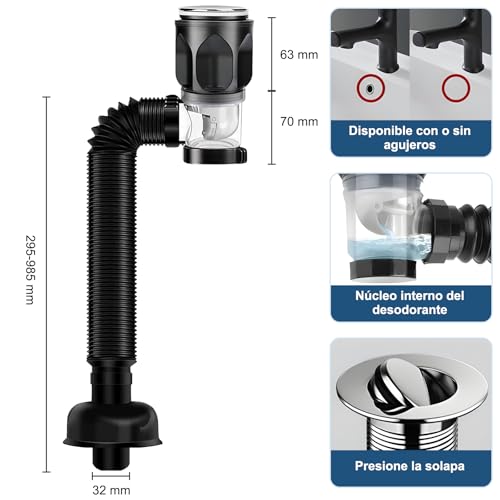 Coladera push 29 Imagen adicional