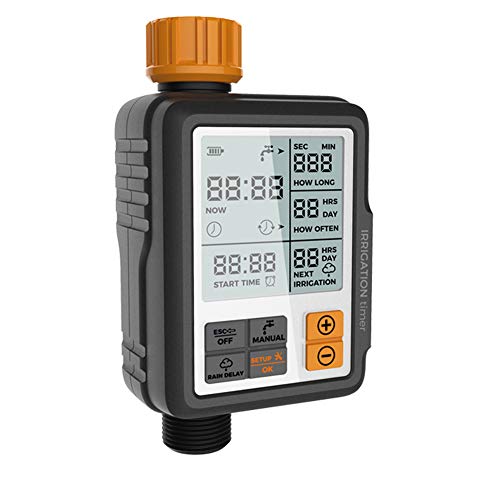 CROSOFMI Sprinkler Timer Digital Programmable Garden Lawn Hose Faucet