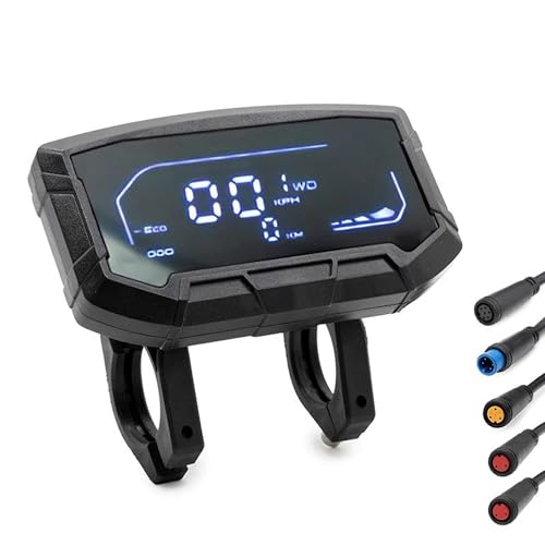 eWheel Display Crossover Dual MAX para Patinete eléctrico Panel de Control Claro para visualizar Velocidad batería y Modos de conducción con Total precisión