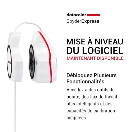 Datacolor SpyderExpress - Calibration écran pour photo, design & création de contenu, couleurs précises, compatible MacBook M4 Mini-LED, calibre 3 écrans, setup en 90 secondes, logiciel évolutif – vue 2