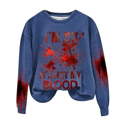 Kmdwqf Women's Printed Casual Sweatshirt Cover
