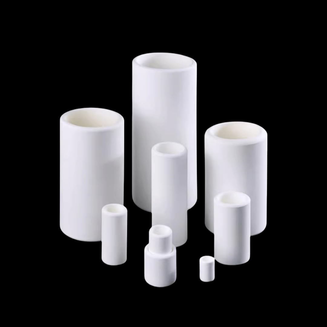 Crogiolo in ossido di magnesio ad alta purezza - Tazza cilindrica in ceramica MgO for applicazioni ad alta temperatura 1 pezzo(D27*32mm*10ml)