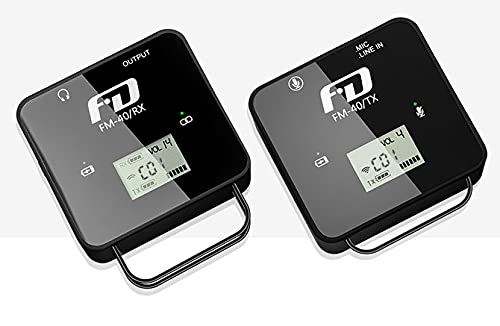 Zhiyun Feidu FM40 Mini Wireless Microphone, True Diversity, 80M/265ft Range, Half-Hidden Antennas, for Camera Smartphone Vlogger YouTube Filmmaking Interview, Black at Rs. 2409