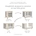 Babyletto Yuzu 8-in-1 Convertible All-Stages® Crib - Conversion Kits for Bassinet, Midi Baby Crib to Toddler Bed, Daybed, Standard Crib & Baby Bed - Portable & Adjustable - GREENGUARD Gold Certified