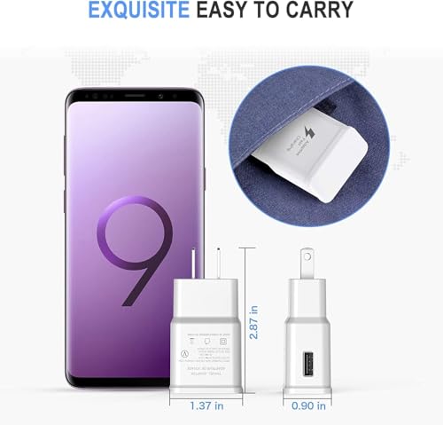 Alimu ALM-15 Fast Charger For Lg Stylo 4 5 6 G5 G6 G7 G8 V20 V30 V35 V30S V40 V50 Thinq Plus,Samsung Galaxy S8 Plus S9 S9+ S10 Active Note 8 Note 9,Moto Z Z2 Plus And More thumb #5