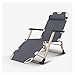 Leżaki i fotele ogrodowe składane regulowane krzesło leżakowe z poduszką szary leżak leżak na basen na plaży patio na zewnątrz Camping stopy stalowe needed