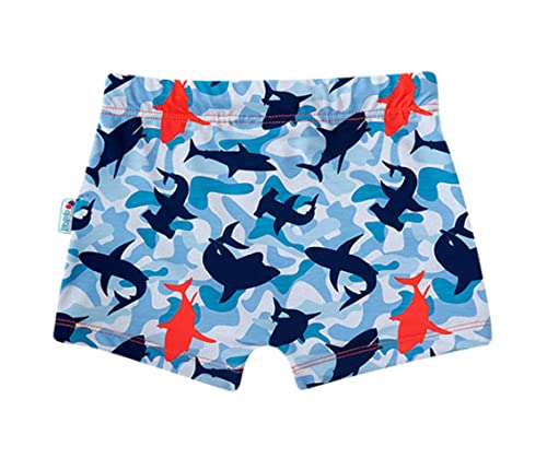 Shorts de Praia, Tip Top, Meninos, Azul, 3T
