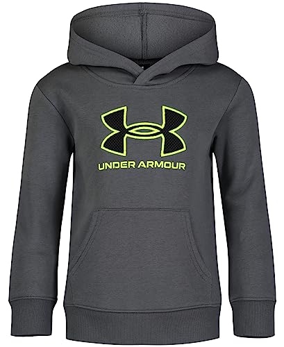 Image of Under Armour Boys' Fleece Pullover Hoodie Sweatshirt, Soft & Comfortable, Relaxed Fit
