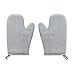 LahAd Rękawica do piekarnika rękawice grzewcze nowość rękawice do piekarnika dzieci rękawice do piekarnika szare rękawice do piekarnika podwójne rękawice do gotowania podwójne rękawice do piekarnika zabawne rękawice do piekarnika szare, jeden rozmiar
