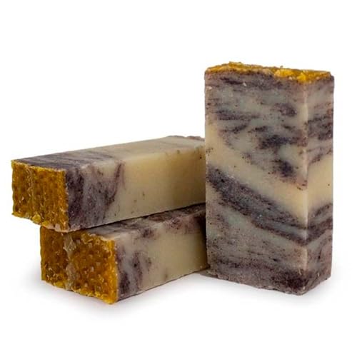 Jabón natural de Miel y Propóleo (90 g) - Indicado para piel sensible e higiene íntima - Para cara, manos y cuerpo