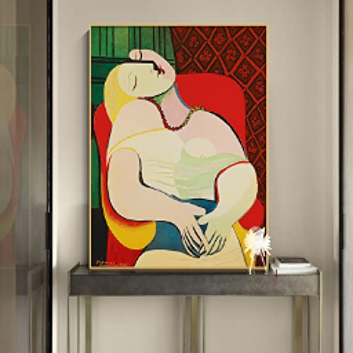 Pósteres e impresión de Picasso: Decora paredes vacías con Dreaming Woman 35x50