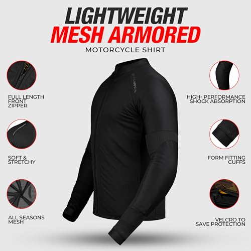 JAG Mesh Motorcycle Protective Shirt