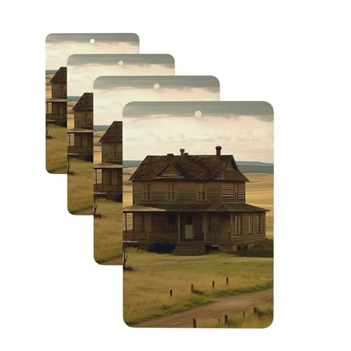 House On The Prairie - Ambientadores para coche, 4 piezas,...