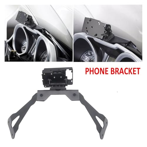 Support téléphone moto pour J300 plaque navigation GPS avec chargeur USB - 2