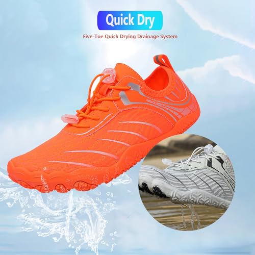 Image of Hike Barefoot Shoes Women Men Pro Water Footwear Wide Toe Box Non-Slip Unisex Athletic Outdoor Running Shoes