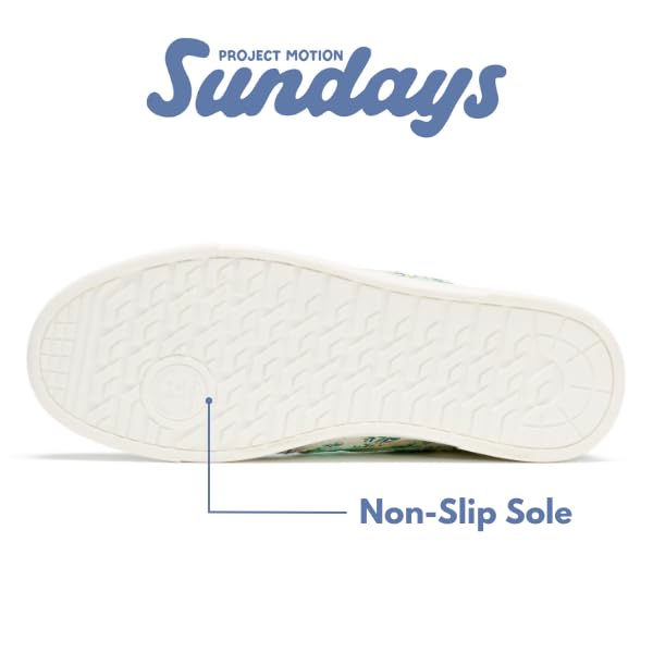 Image of Sundays Canvas Sneakers Women - Memory Foam Insole with Breathable Canvas Shoes for Women Footwear - Non-Slip with Lightweight and Comfortable Womens Sneakers
