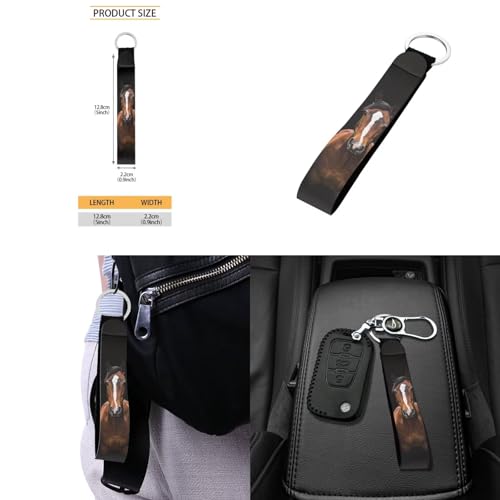 3D Horse Backpack for Teen Girls for Middle School 4 Piece School Bag Set with Lunch Bag Pencil Case Holder Keychain Girls Backpack 10-12 Years Old Casual Travel Bookbag Satchel Laptop Bags3