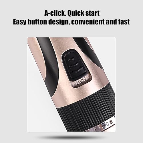 Cortapelos inalámbrico profesional, recortadora de barba recargable y afeitadora USB 6