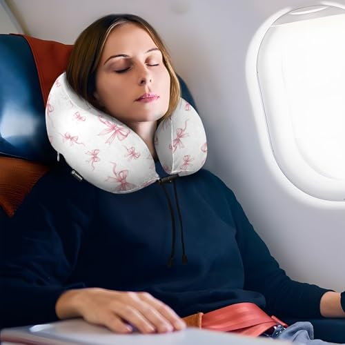 Almohada cuello viaje espuma viscoelástica multicolor miniatura 5