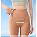 Treatawait Stay-In-Place Seamless Shaper Short, Seamless Shapewear for Women, Tummy Flattening, No Roll-Down Waist (Fashion Camel,M)