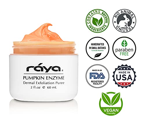 Raya Pumpkin Enzyme Facial Puree (127) | Gentle And Exfoliating Treatment For All Skin | Reduces Fine Lines And Minimizes Pore Size #TOP2